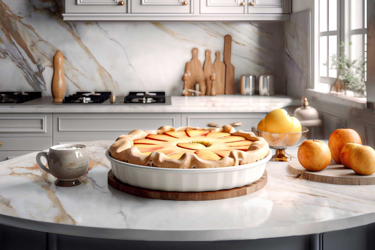 Кварцевый агломерат Calacatta Etna