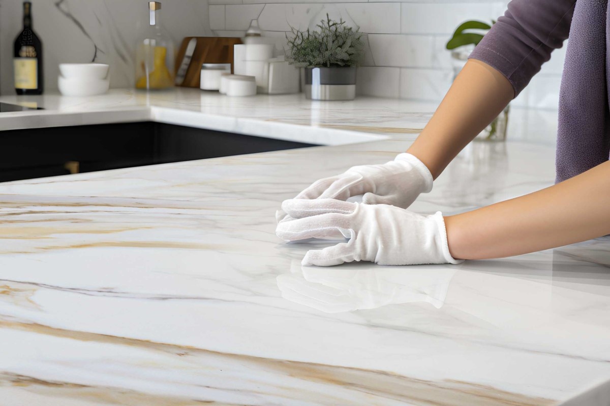 Кварцевый агломерат Calacatta Etna