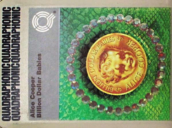 Alice Cooper "Billion Dollars Babies" Cartridge Q8 Quad 4.0