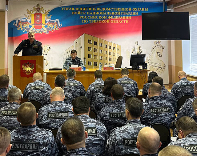 В Тверской области Росгвардия охраняет 3770 объектов, 7000 домов, 97 единиц транспорта