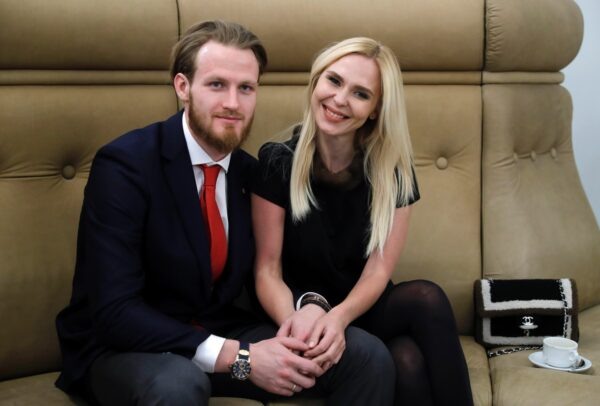    Певица Пелагея и Иван Телегин. Фото: ТВЦ