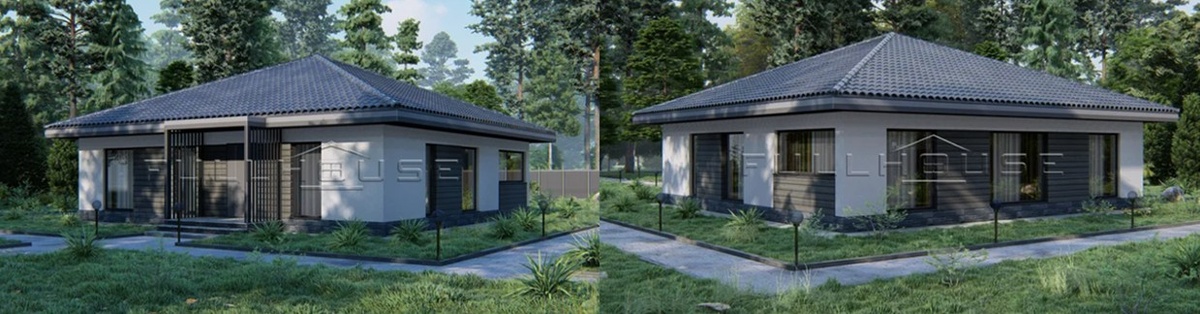 Фасады дома OPTIMUS