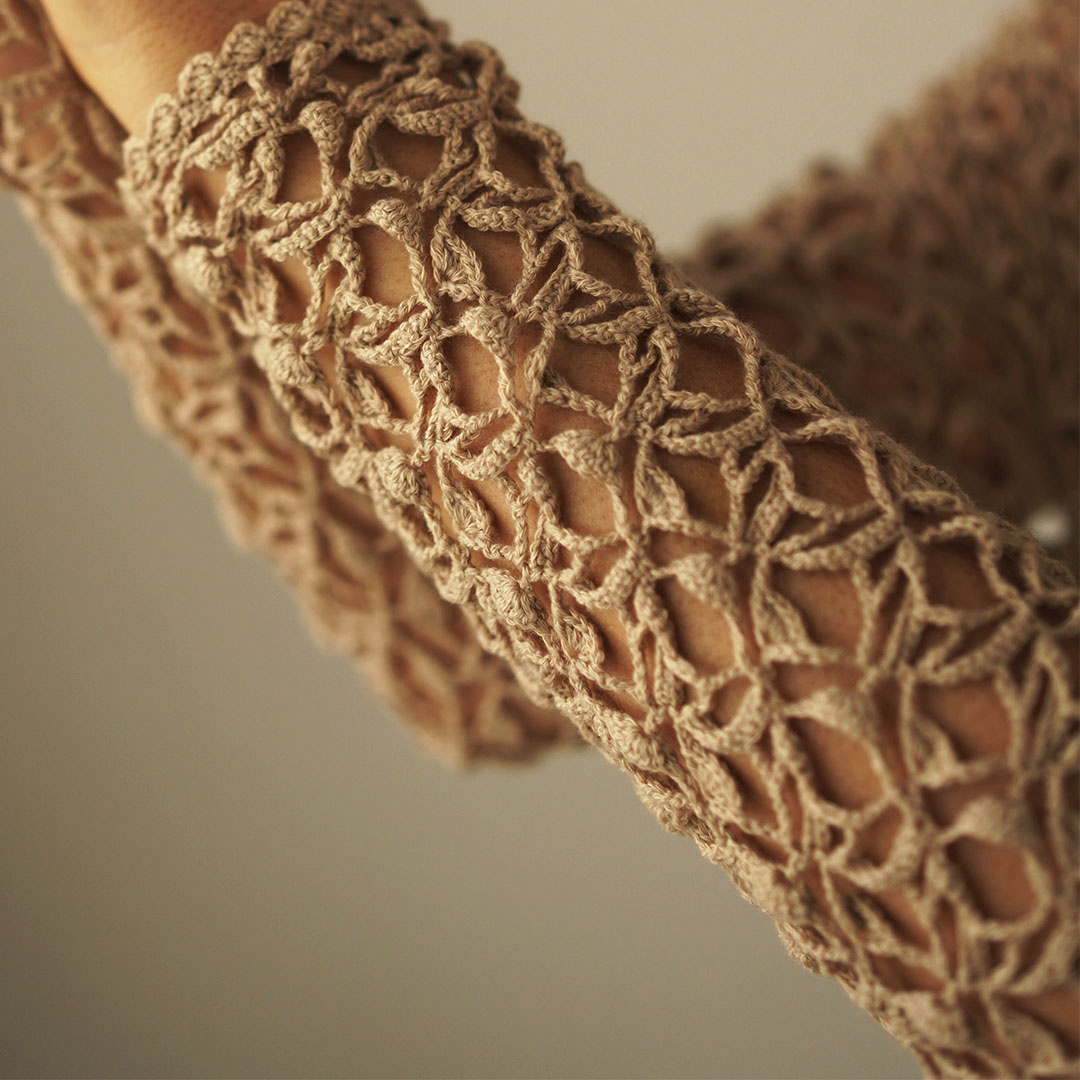 Фото рукава крупным планом