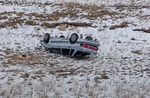    ВАЗ на крыше. В Гайском округе автоледи слетела в кювет и сломала позвоночник Кристина Просвиркина