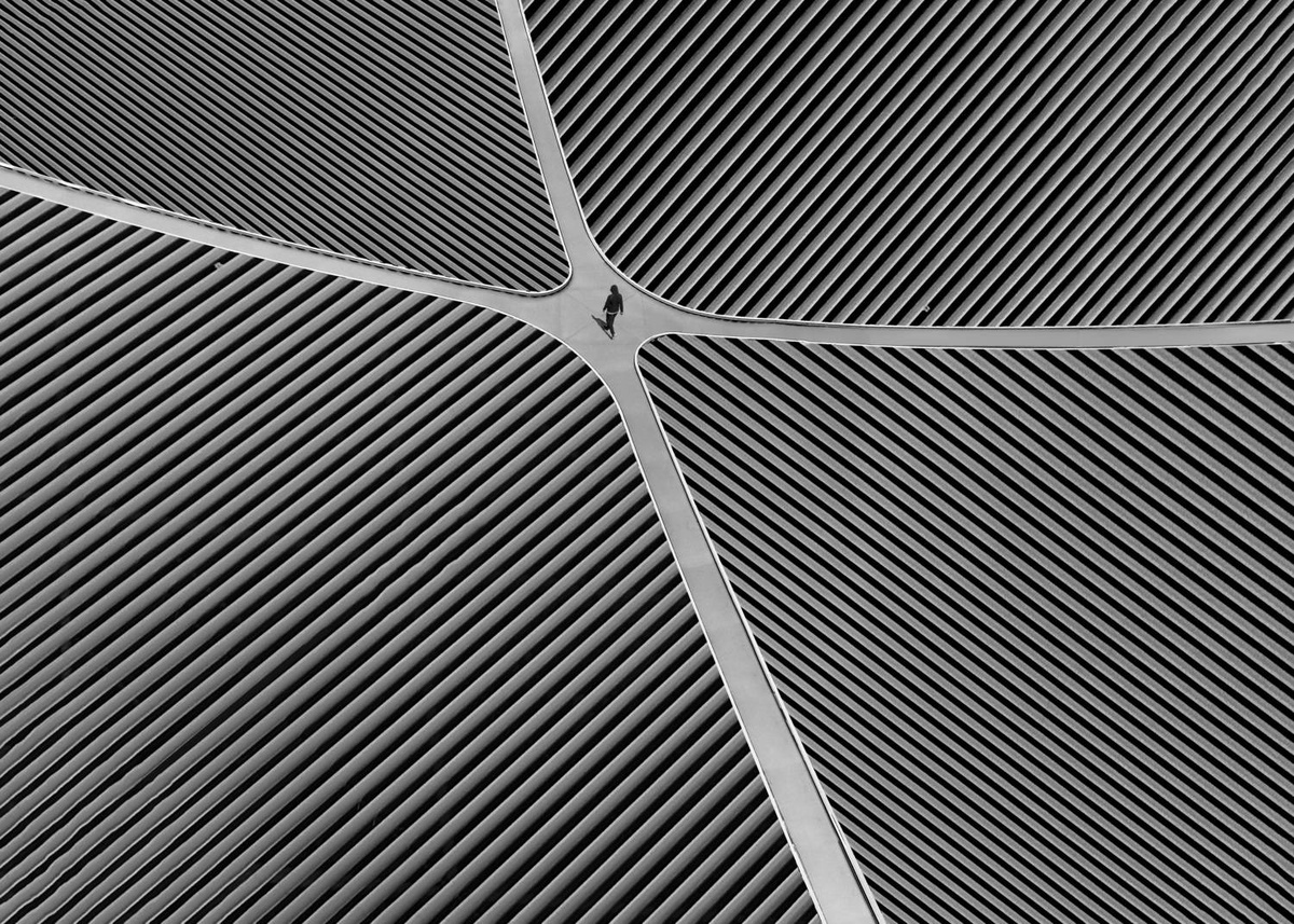    Снимок в стиле минимализм. Он завораживает простой симметрией и отсутствием отвлекающих цветов / Фото: Ali Zolghadri, 35awards.com