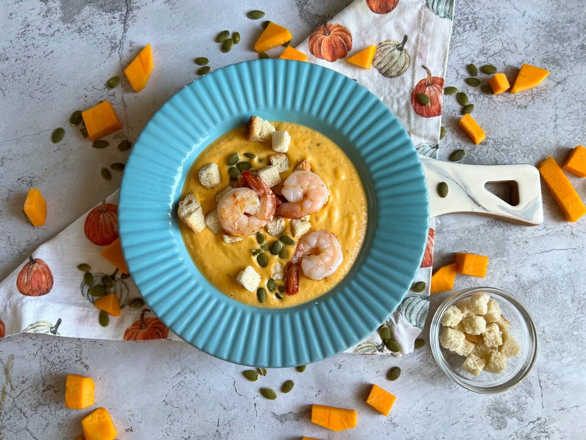 Тыквенный суп - Сладкий Персик