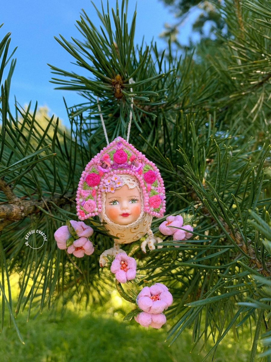 Авторская ватная игрушка Карпенковой Ольги