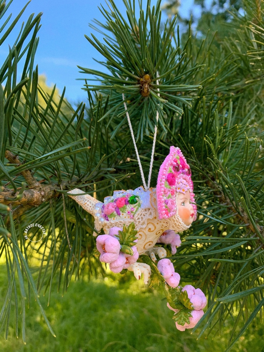 Авторская ватная игрушка Карпенковой Ольги