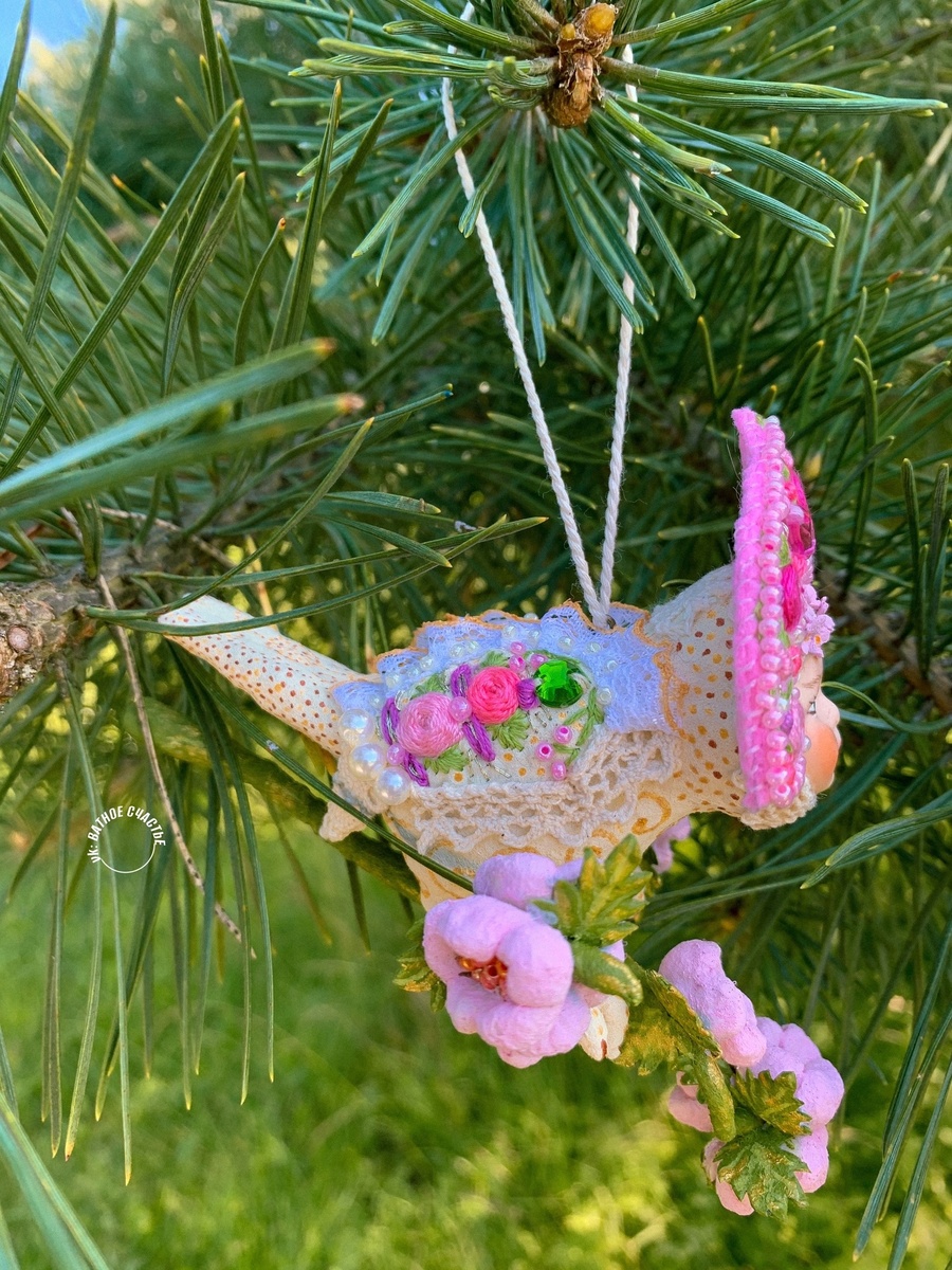 Авторская ватная игрушка Карпенковой Ольги