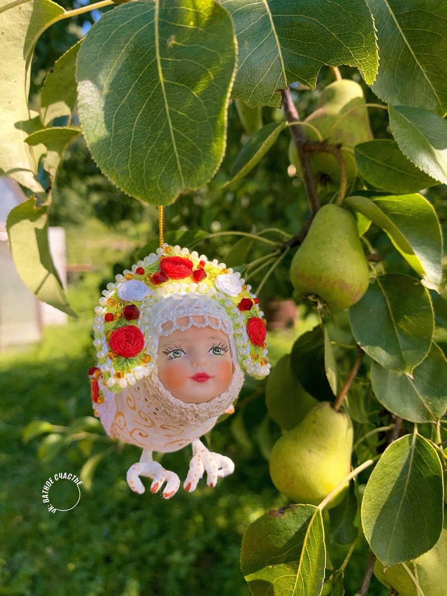 Авторская ватная игрушка Карпенковой Ольги