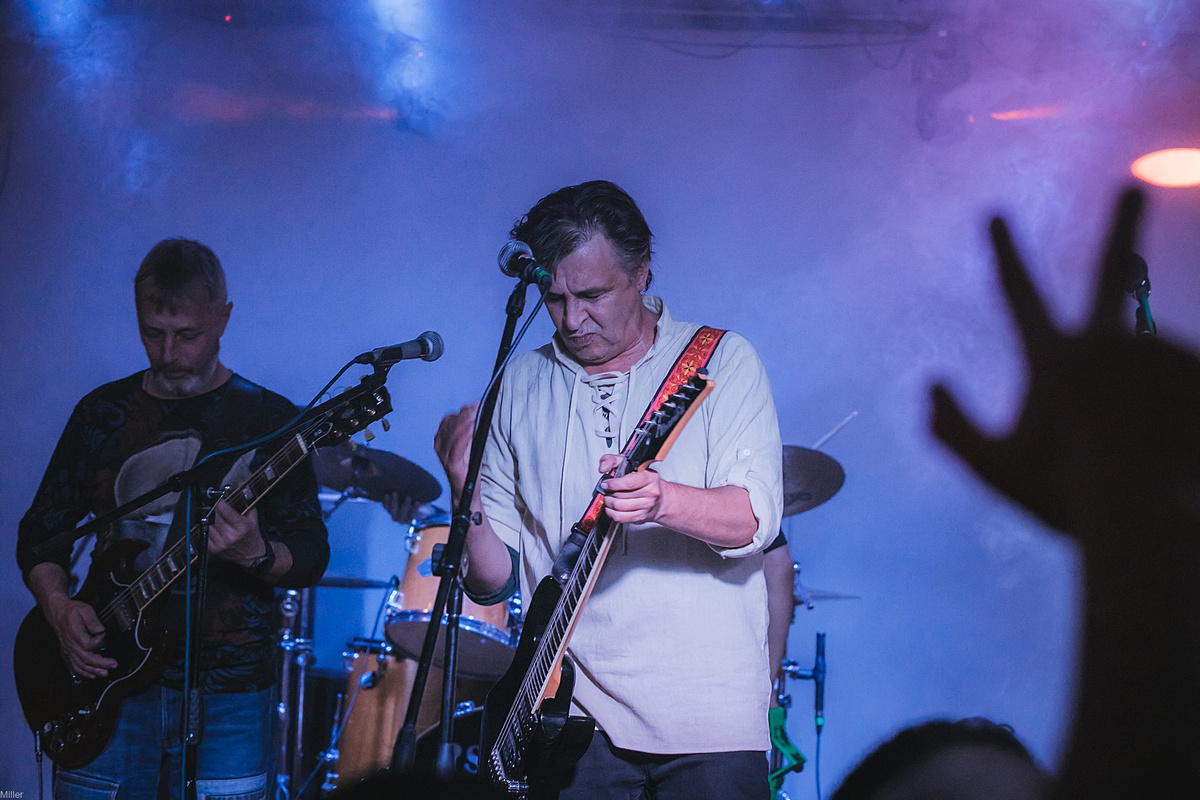 Группа ЧЕРНОЗЁМ. Александр Гарманов, Евгений Кокорин. Фото Алексея Миллера