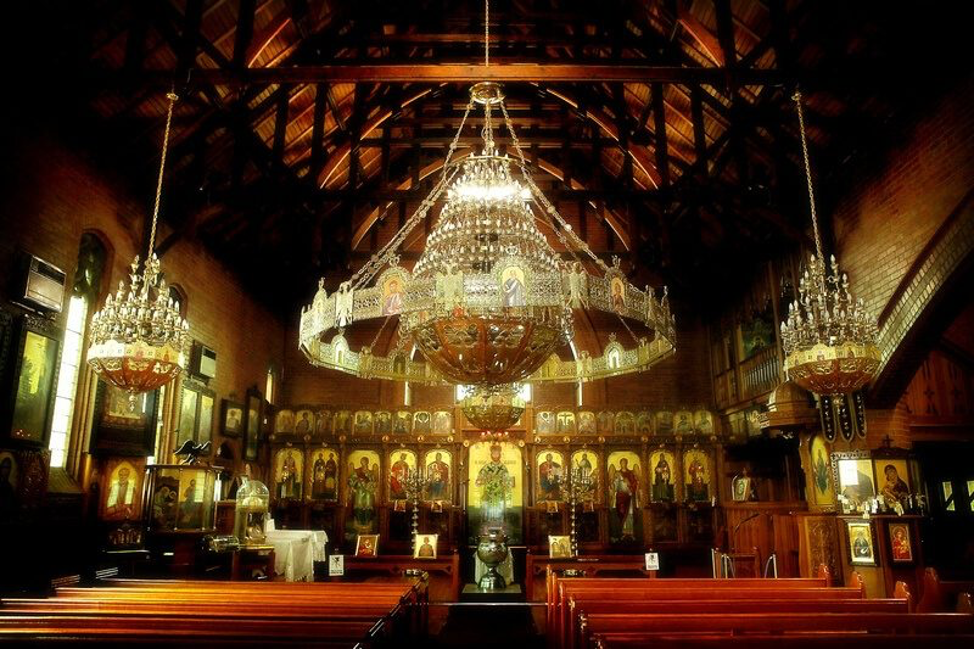 Православный греческий храм