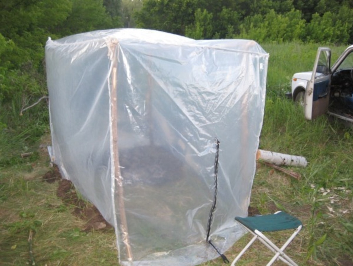 Каркас из восьми прутьев