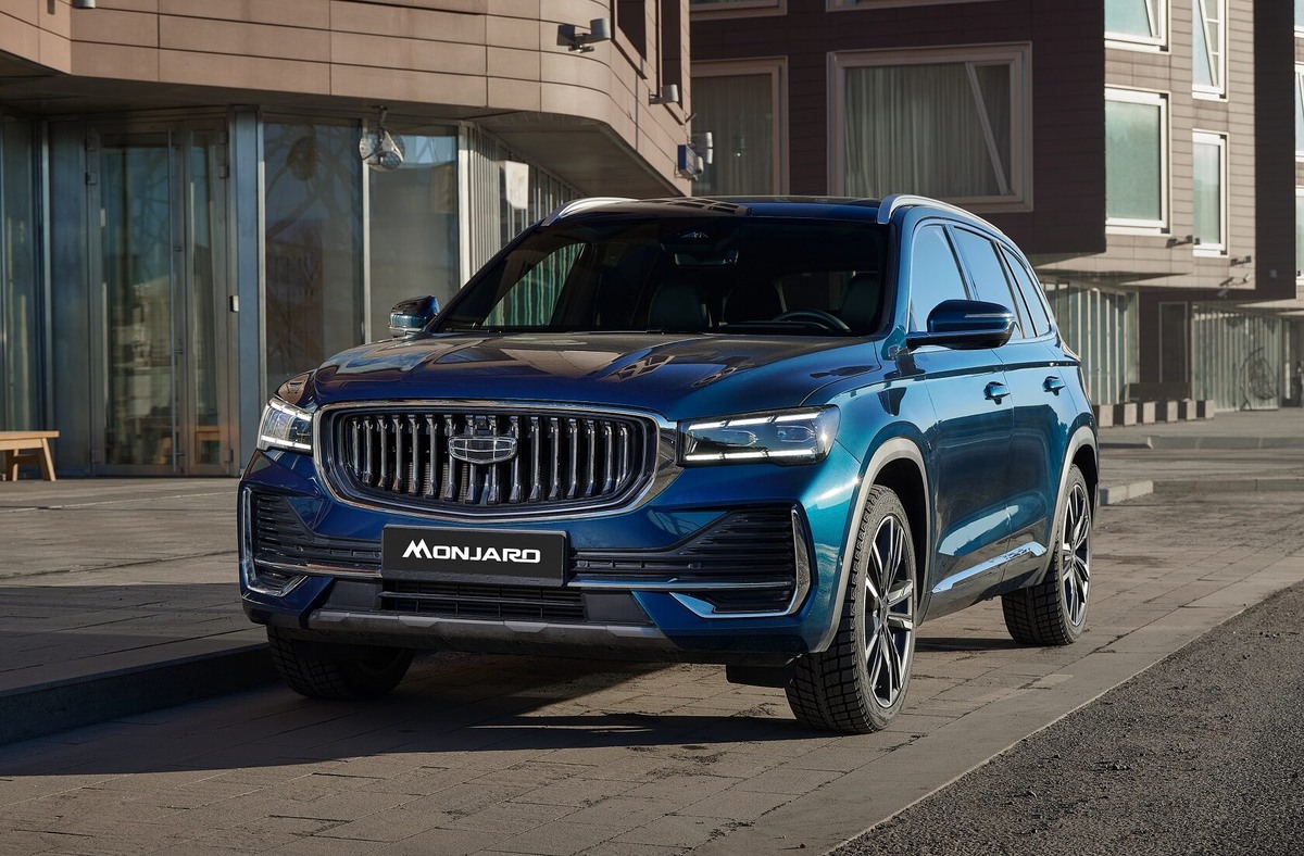 Внешний вид Geely Monjaro