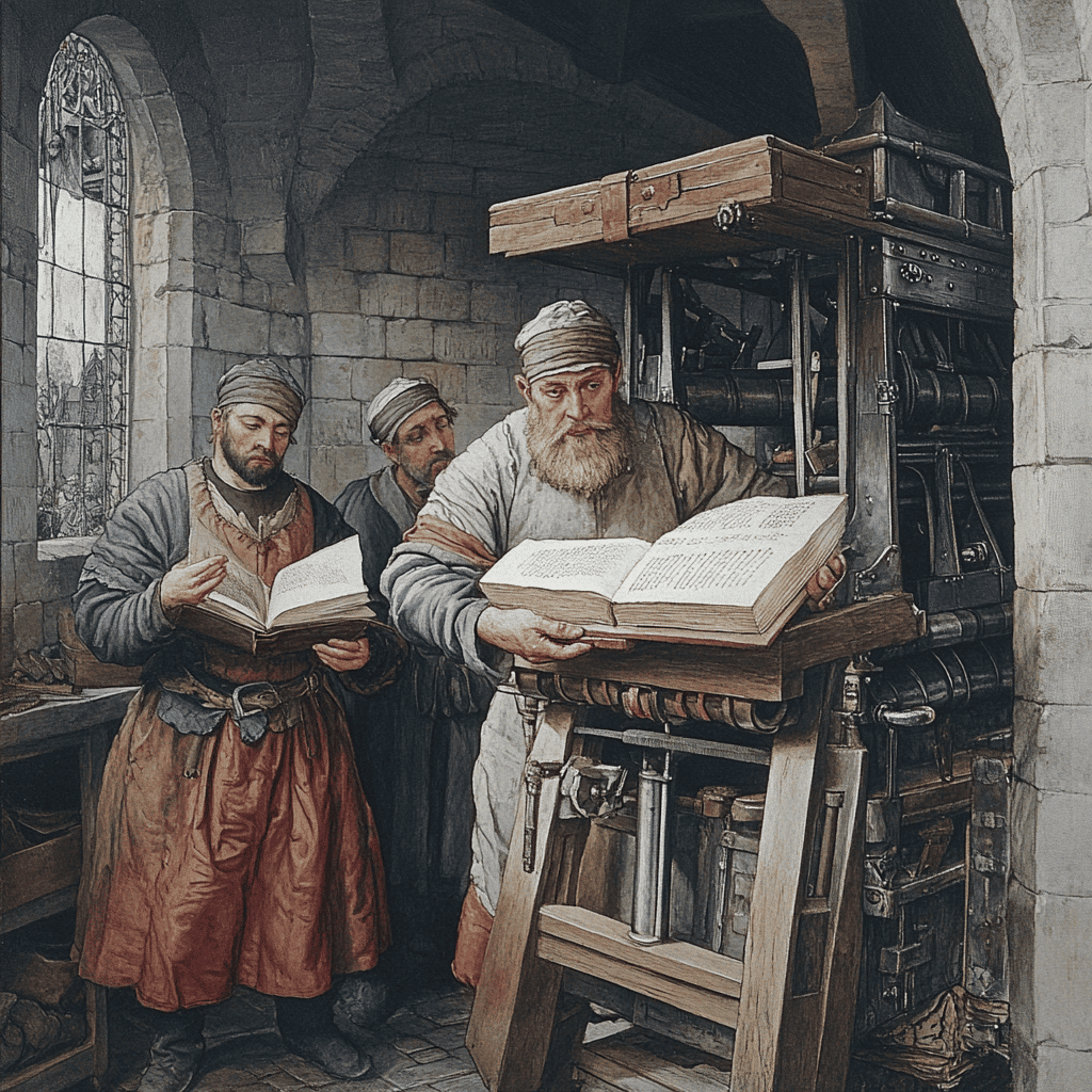 Гутенберг и его революция в полиграфии