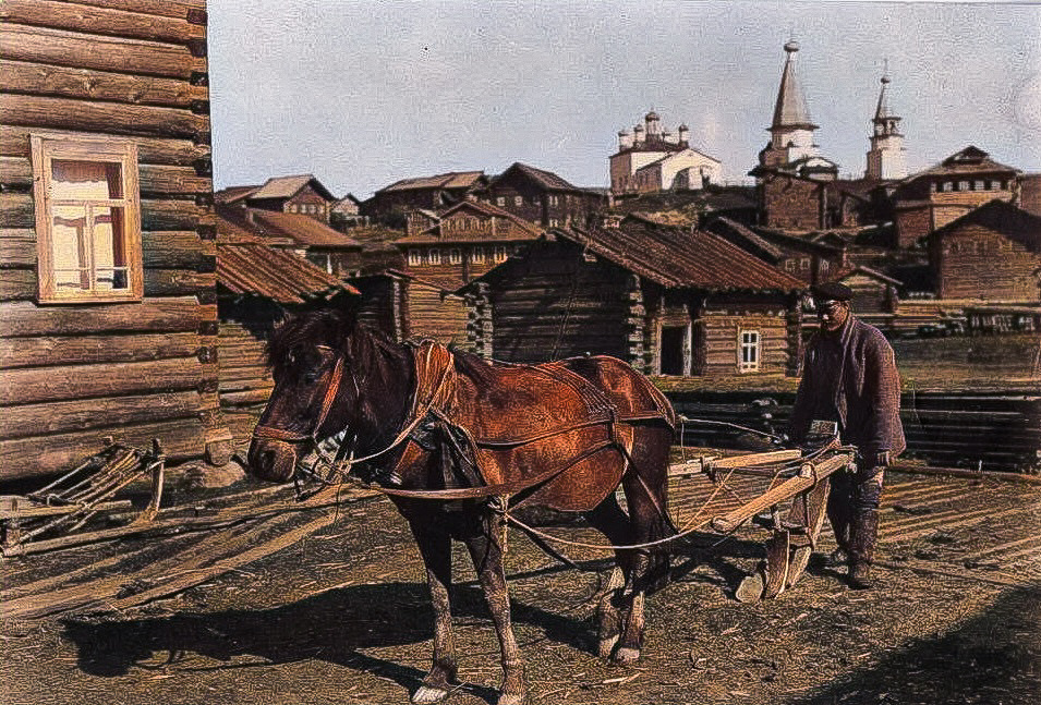 Русский Север в начале XX века. Фото: Past Vu 