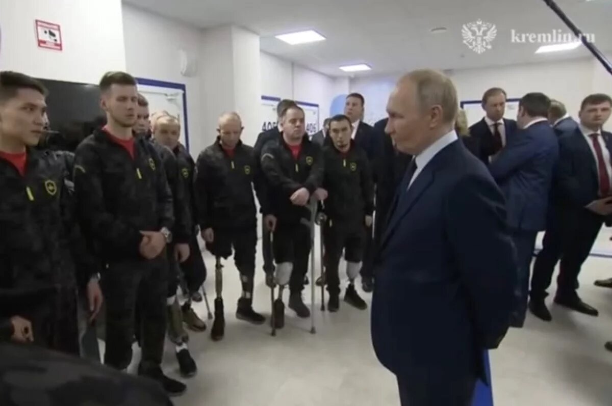    Путин сравнил ветерана СВО с русским богатырем Ильей Муромцем