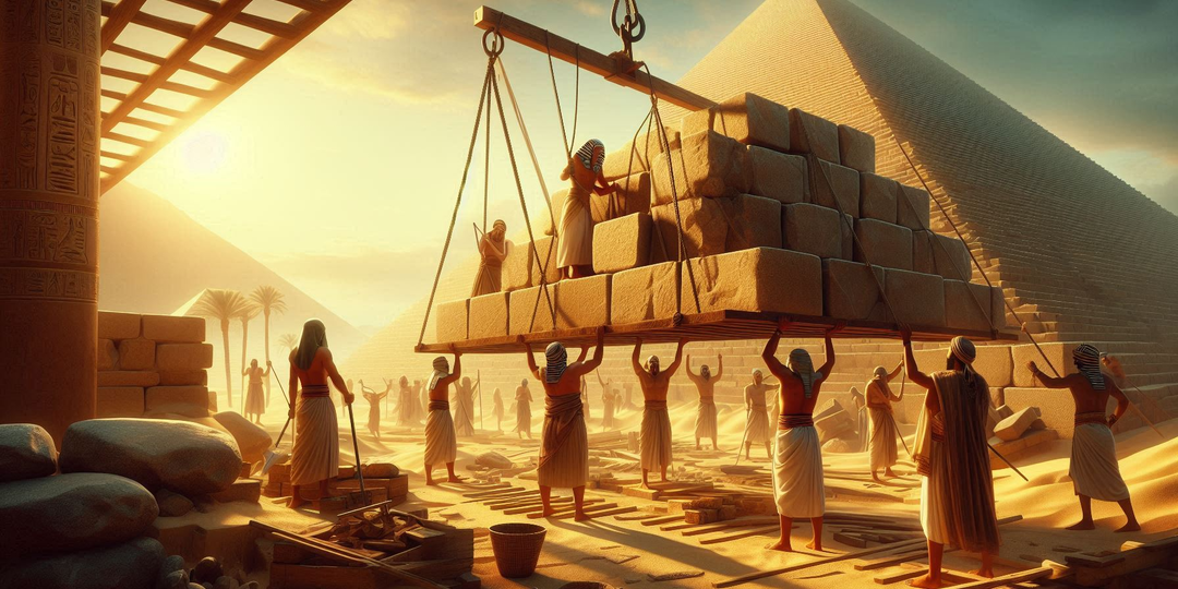 Откуда египтяне тащили камни для пирамид?