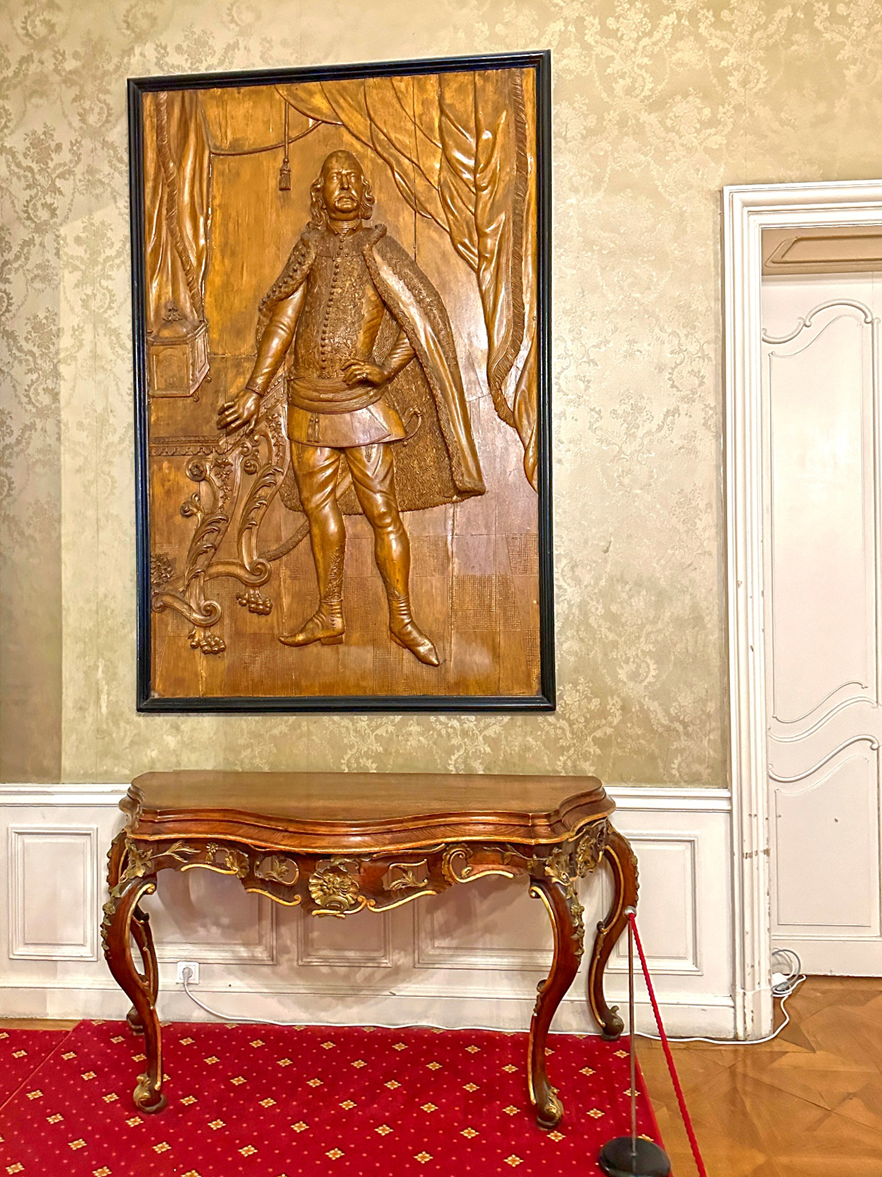 Кристоф Фештетич — первый владелец земли в Кестхее. Прославился в войне с турками и женился на вдове местного кастеляна. Фото автора.