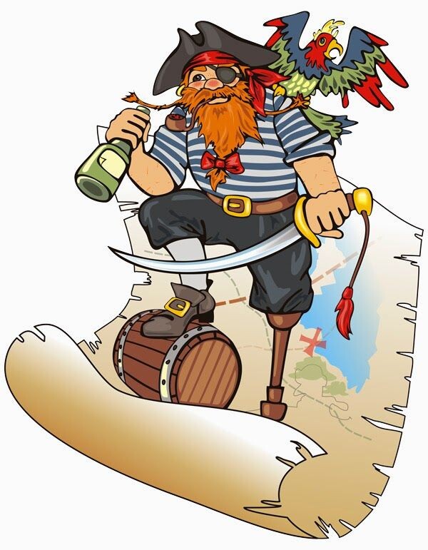 Популярный образ пирата