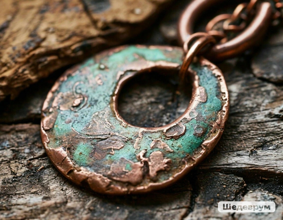 Украшения из меди выглядели иногда очень искусно 