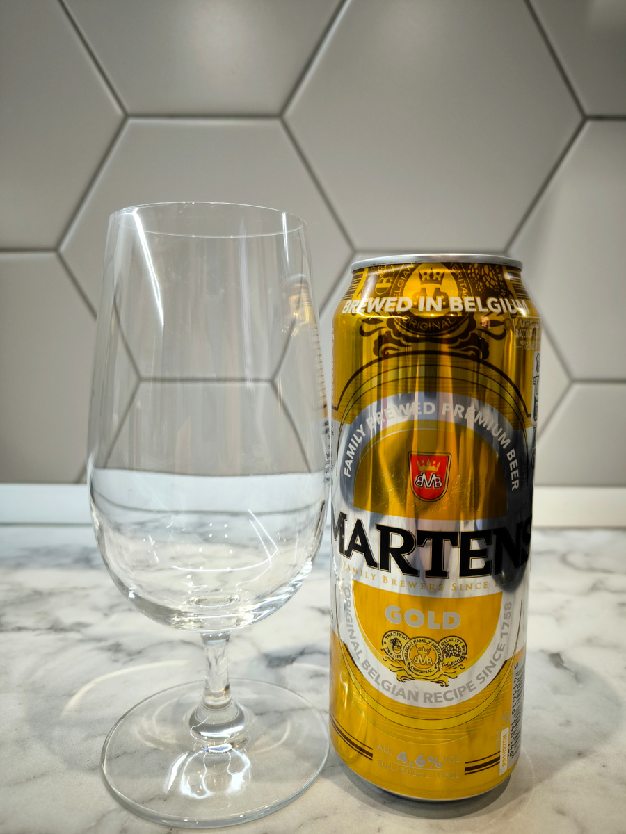 Пиво "Martens Gold" (Мартенс Голд) из Бельгии