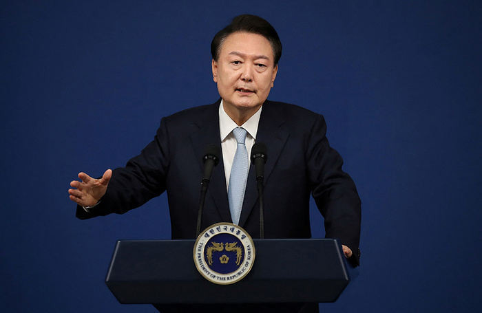    Президент Южной Кореи Юн Сок Ёль.Chung Sung-Jun/Reuters