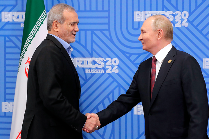   Россия и Иран в сирийском вопросе находятся на одной стороне. А Турция - на другой. Фото: Iranian Presedensy/Globallookpress