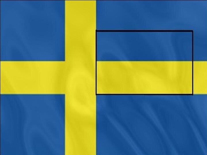 На снимке: вот такой кусочек отпилили шведы украинцам за их предательстство.