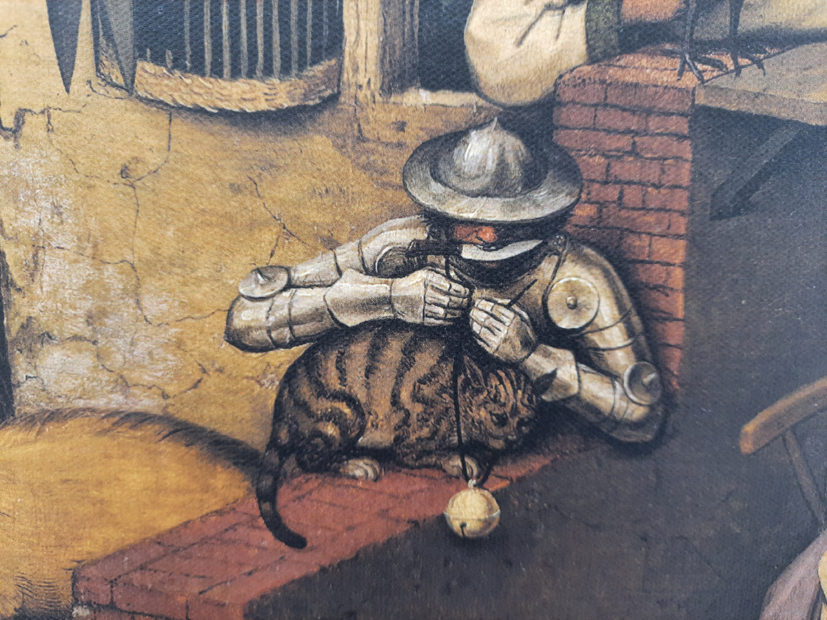 ,,Вешать на кота колокольчик,, - первым поднимать панику.