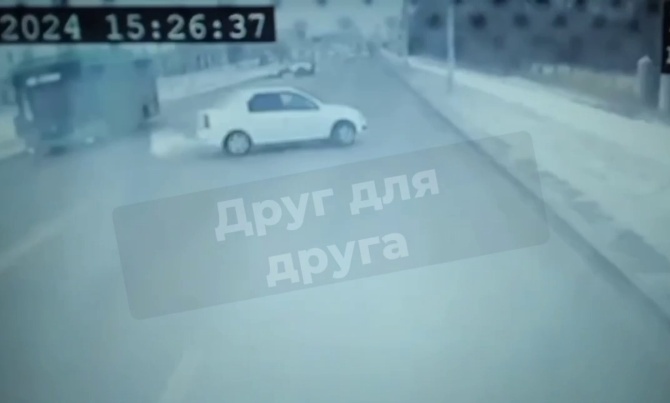    За несколько мгновений до удара