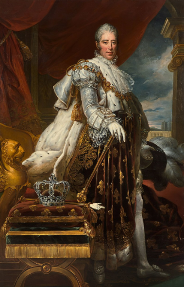 Рис. 2. Король Франции и Наварры Карл X (годы правления – 1824-1830). Портрет кисти Ф. Жерара 1825 года