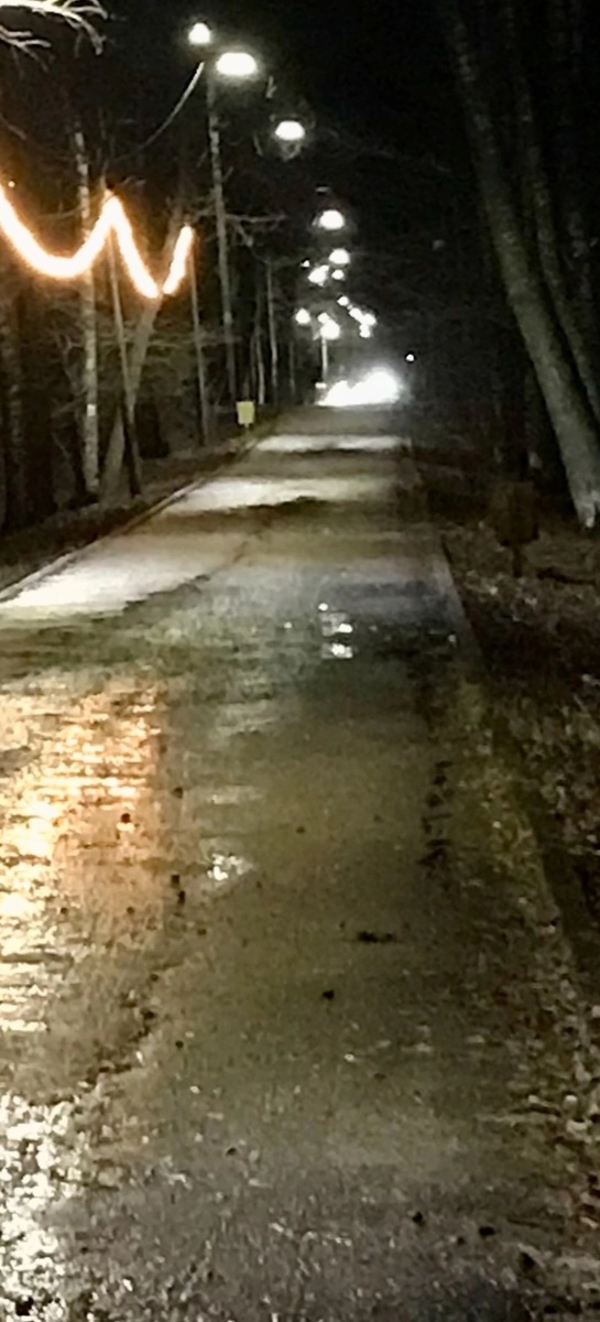 Слякотный вечер...