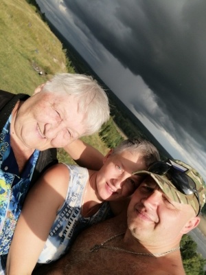 Последний день Рождения Оксаны с мамой