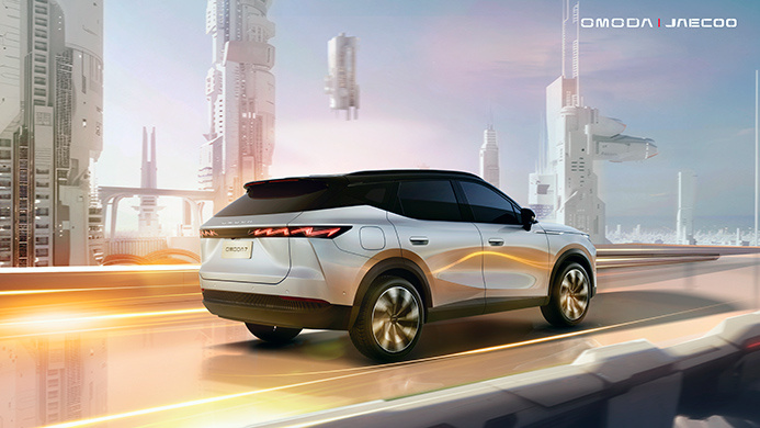 Среднеразмерный кроссовер Omoda C7 