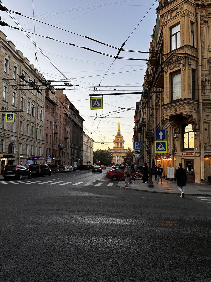 вид на Адмиралтейство 