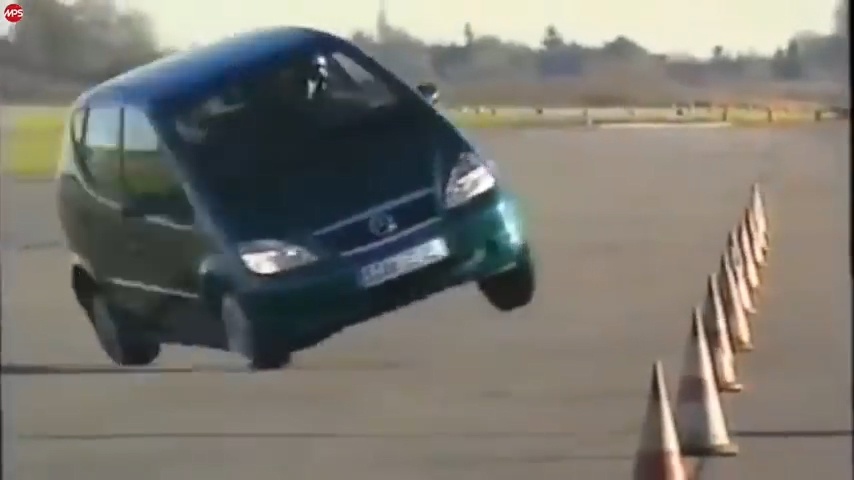 ...скандальный «лосиный тест» Mercedes А-класса...