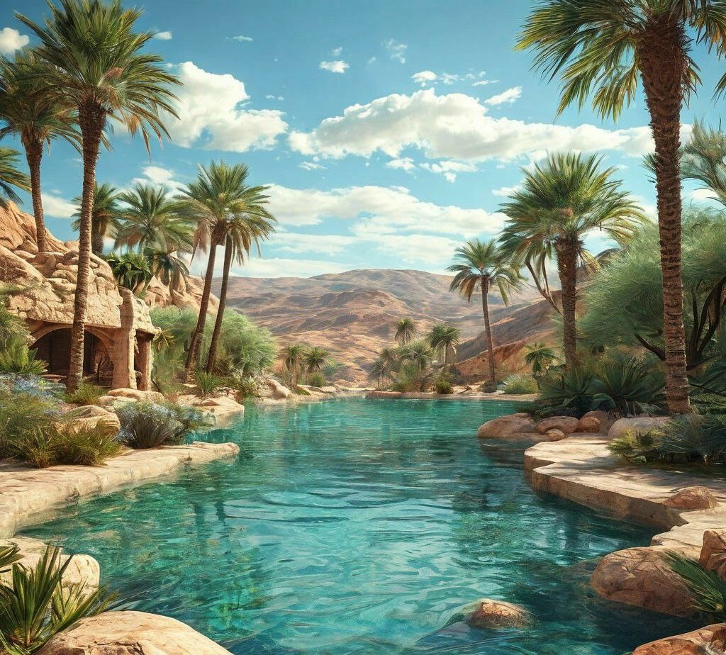 Из пустыни в райский оазис