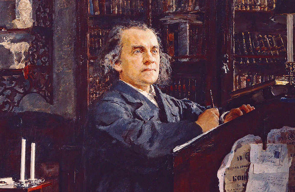 Портрет Александра Николаевича Серова / 1889 г. / Художник: В.А. Серов