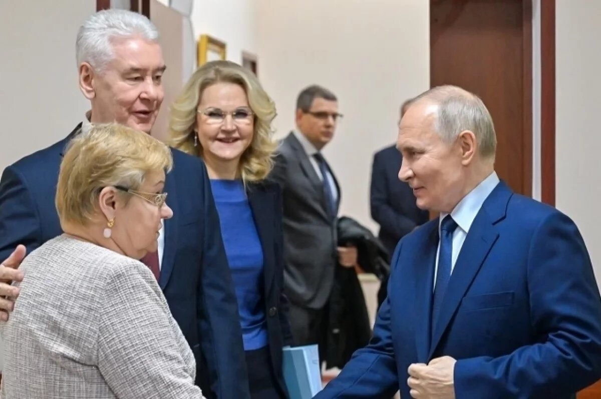    Путин и Собянин посетили центр реабилитации инвалидов им. Л.И. Швецовой