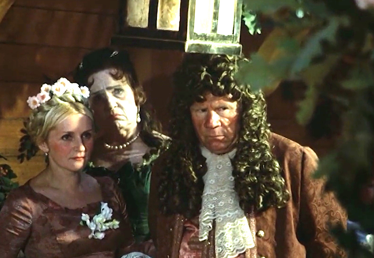 Кадр из кинофильма "Сказ про то, как царь Пётр арапа женил", 1976 г., режиссер Александр Митта, сценаристы Юлий Дунский, Александр Митта, Валерий Фрид, композитор Альфред Шнитке (скриншот) 