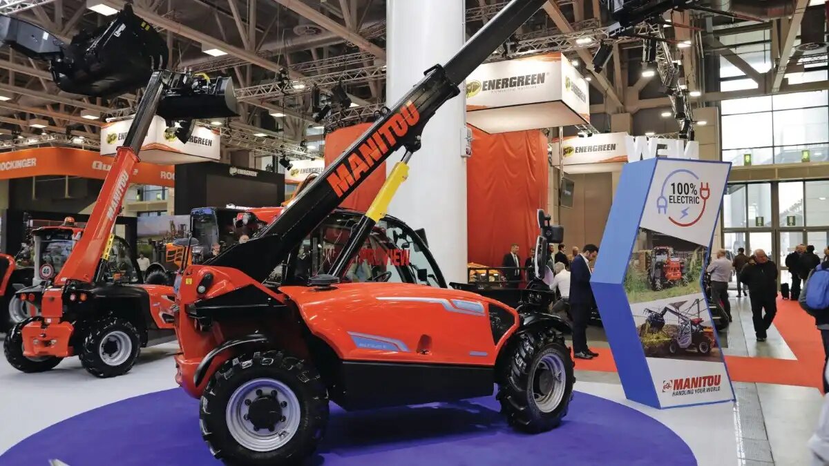 Фото: © Бас Ван Хаттум / trekkeronline.nl
Электрический погрузчик Manitou MLT 635e