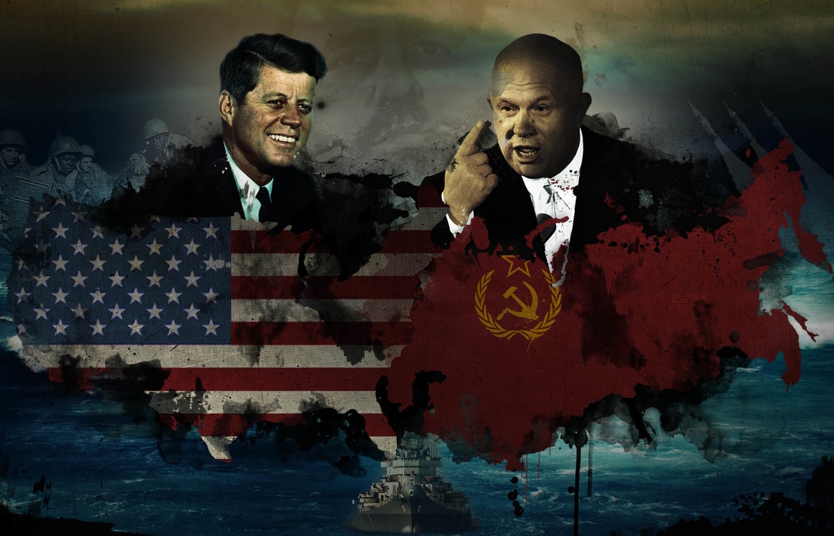 Холодная война в изображении. (Фото: sun1-18.userapi.com).