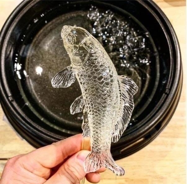 Леденец в виде рыбы