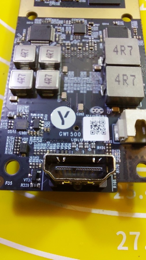 Плата Яндекс Макс готова к ремонту