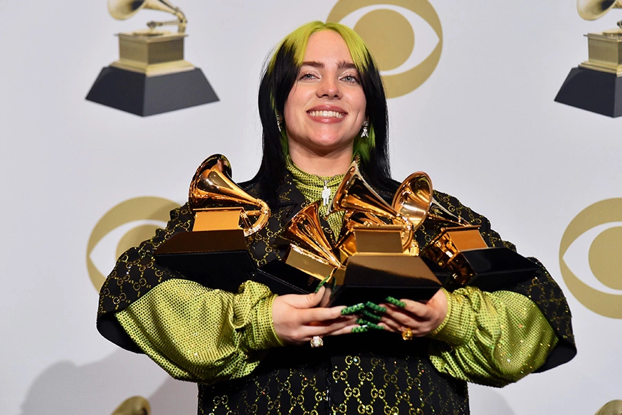 Билли Айлиш, 62-ая ежегодная премия «Грэмми», 26.01.20,Alberto E. Rodriguez / Getty Images