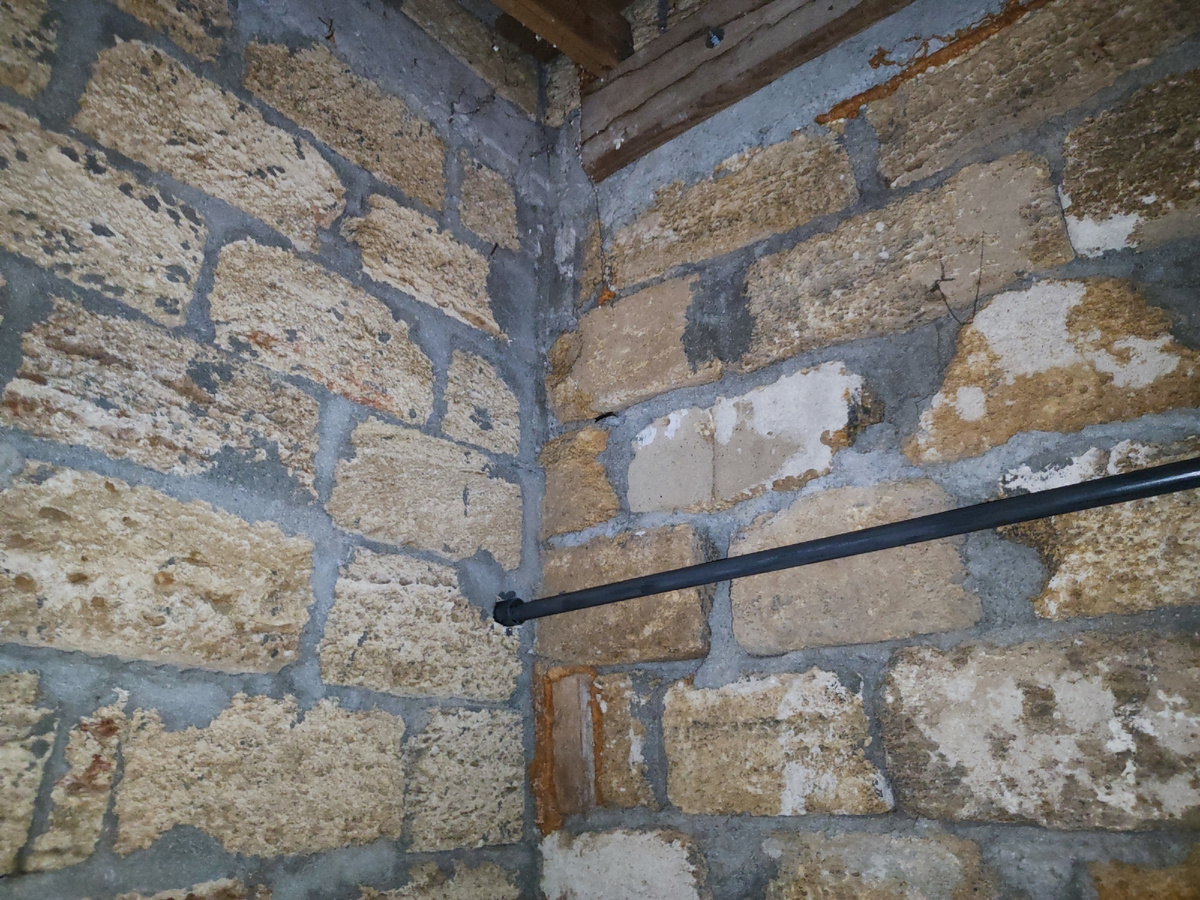 Новый ввод в котельную - сарай 