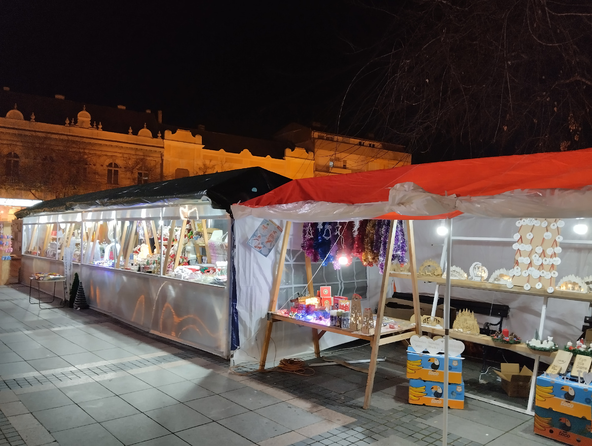 Новогодняя ярмарка. Фото автора.