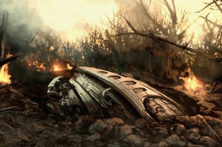 Это не было похоже на известные летающие средства. (Фото: earth-chronicles.ru).