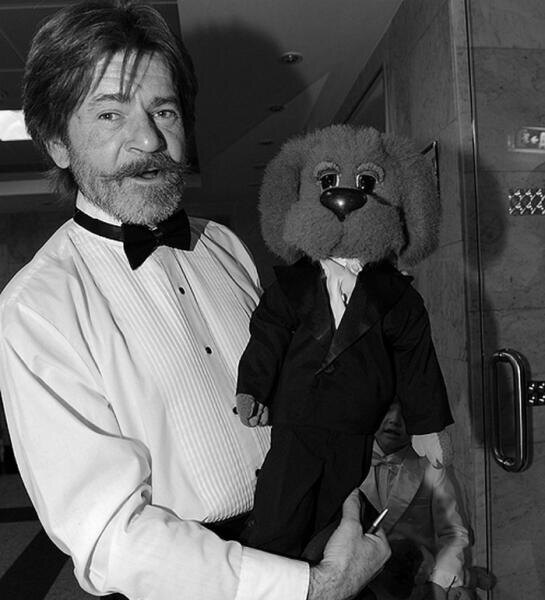    Сергей Григорьев с Филей Фото: добросовестное использование